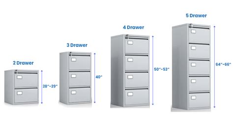 letter size filing cabinet dimensions